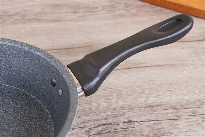 Chảo nhôm chống dính đáy từ 26 cm Happycook MFP-26IH GRAY Màu Xám