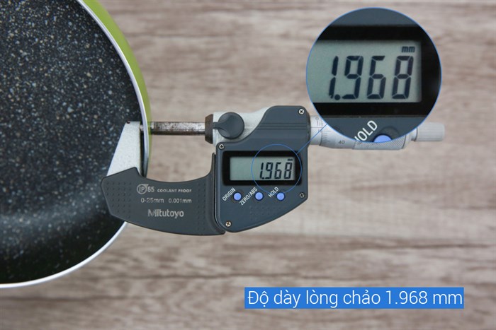 Chảo nhôm chống dính vân đá 18 cm Sunhouse SHG1118MGB Màu Xanh