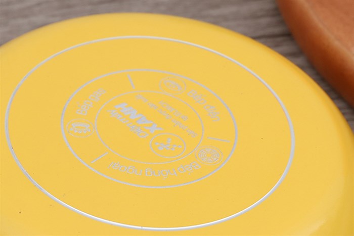 Bộ 2 chảo quánh nhôm chống dính 14 cm DMX Baby Star Màu Vàng