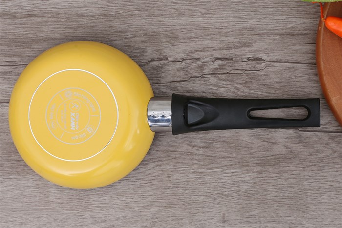 Bộ 2 chảo quánh nhôm chống dính 14 cm DMX Baby Star Màu Vàng