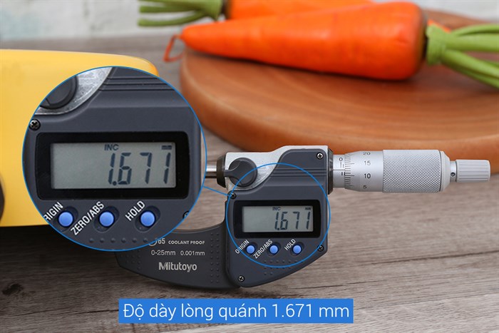 Bộ 2 chảo quánh nhôm chống dính 14 cm DMX Baby Star Màu Vàng