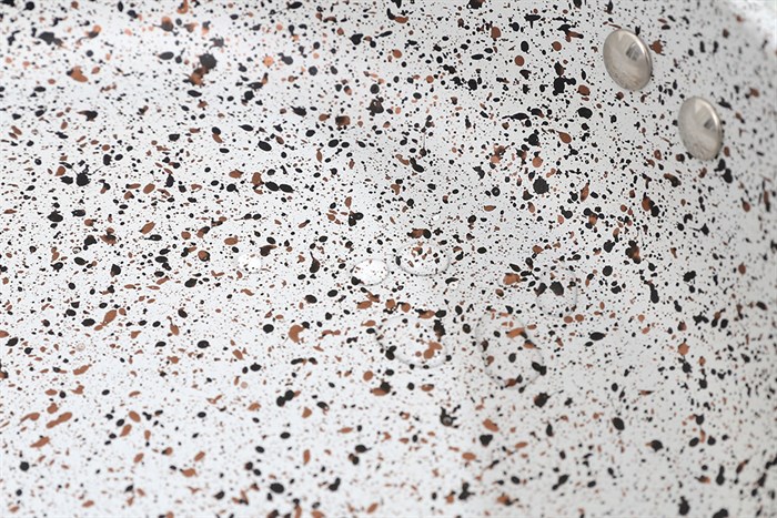 Chảo nhôm chống dính vân đá đáy từ 24 cm Supor F23A24IH Màu Xám