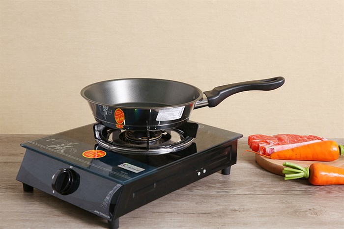 Chảo inox chống dính đáy từ 24 cm Happycook HLFP 24IH