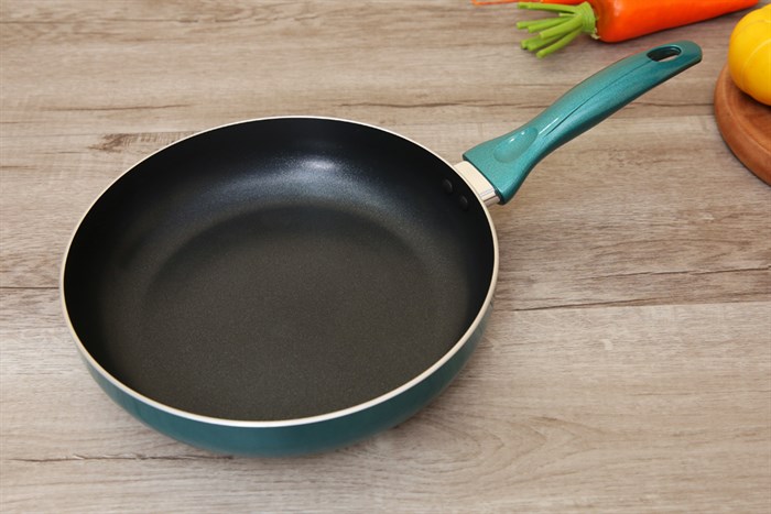 Chảo nhôm chống dính đáy từ 24 cm Supor H18203 J24A Màu Xanh ngọc