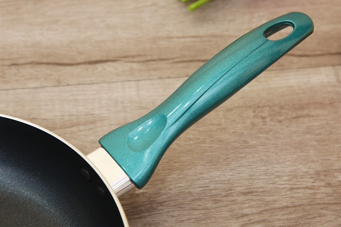Chảo nhôm chống dính đáy từ 24 cm Supor H18203 J24A Màu Xanh ngọc