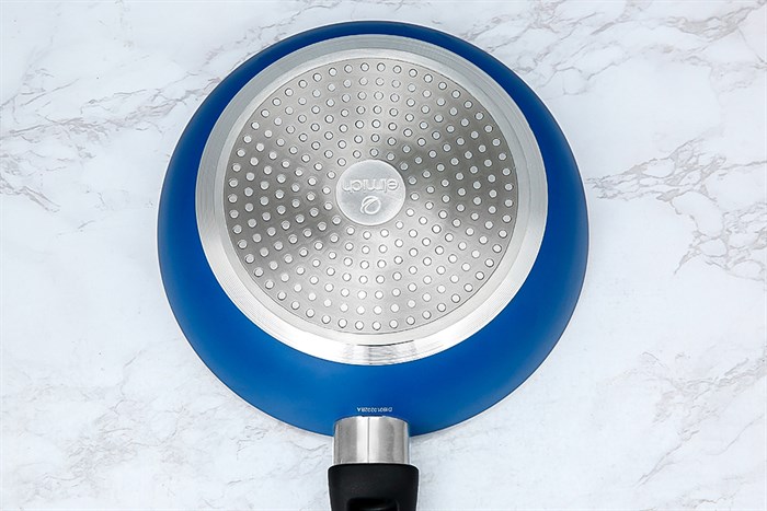Chảo nhôm chống dính vân đá đáy từ 20 cm Elmich Colosseum Y1 EL-3718 Xanh dương Màu Xanh Dương