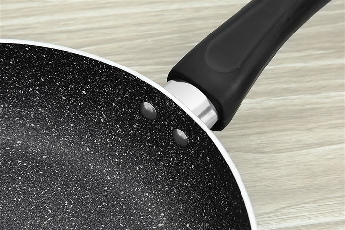 Chảo nhôm chống dính vân đá đáy từ 24 cm Elmich Colosseum Y1 EL-3719 Xanh dương Màu Xanh Dương