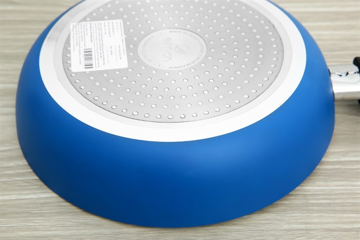 Chảo nhôm chống dính vân đá đáy từ 24 cm Elmich Colosseum Y1 EL-3719 Xanh dương Màu Xanh Dương