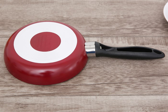 Chảo nhôm chống dính Sunhouse 18 cm DMX18 Màu Đỏ