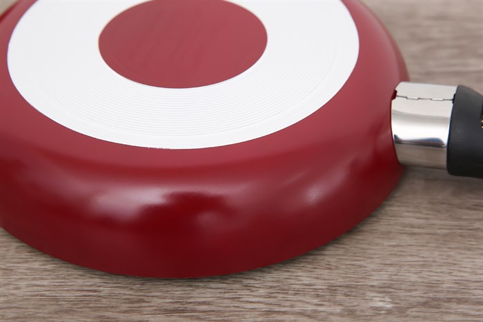 Chảo nhôm chống dính Sunhouse 18 cm DMX18 Màu Đỏ