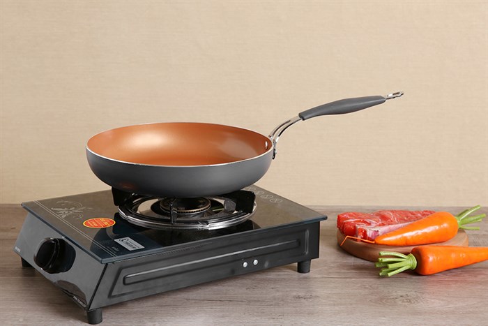 Chảo nhôm chống dính đáy từ 28 cm Sunhouse SHG1128MCA