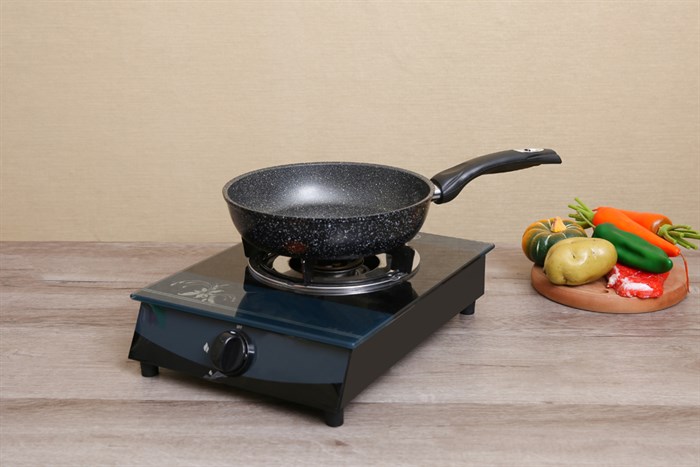 Chảo nhôm chống dính vân đá đáy từ 24 cm DMX CDE