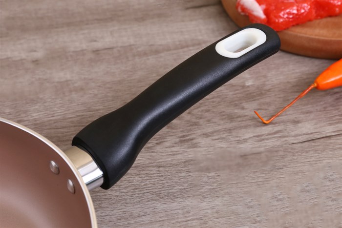 Chảo nhôm sâu chống dính đáy từ 24 cm DMX CSE Màu Đỏ