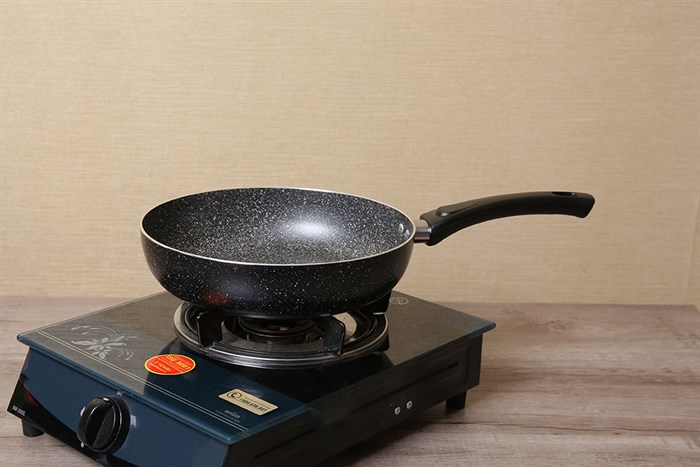 Chảo nhôm chống dính vân đá đáy từ 26 cm DMX CDD