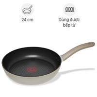 Chảo nhôm chống dính đáy từ 24 cm Tefal H9100414