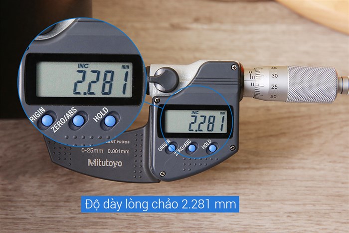 Chảo nhôm chống dính đáy từ 26 cm Happycook OSFP-26IH Màu Đen