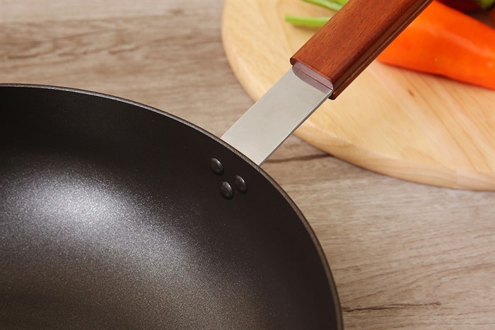 Chảo nhôm sâu chống dính đáy từ 28 cm Happycook OSWP-28IH Màu Đen