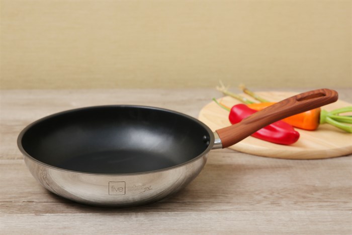 Chảo inox sâu chống dính đáy từ 26 cm Fivestar C26-3D
