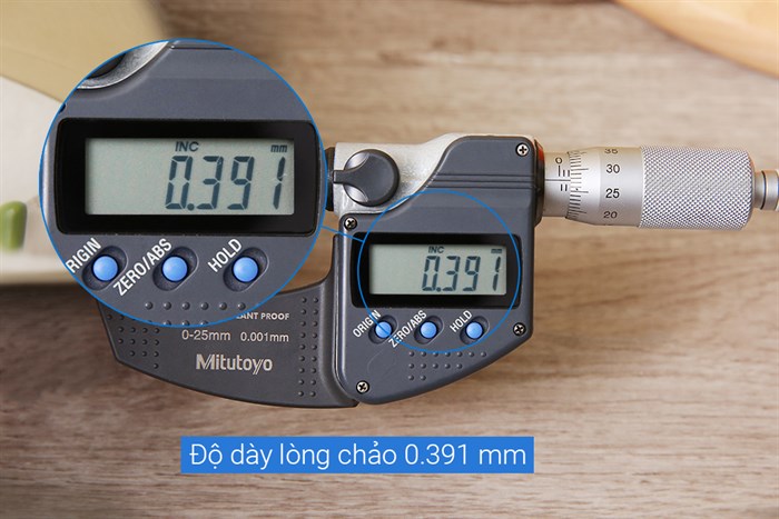 Chảo inox sâu chống dính đáy từ 28 cm Fivestar C28-3D Màu Bạc