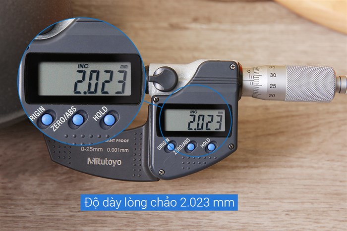 Chảo nhôm sâu chống dính vân đá đáy từ 28 cm Sunhouse SHG1228MMA Màu Xám