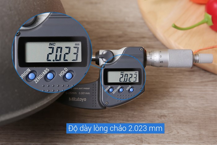 Chảo nhôm sâu chống dính đáy từ 30 cm Sunhouse SHG1230MMA Màu Xám