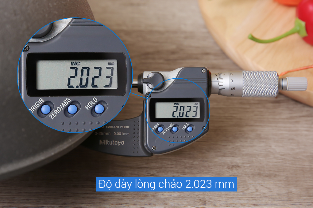 Chảo nhôm sâu chống dính đáy từ 30 cm Sunhouse SHG1230MMA Màu Xám