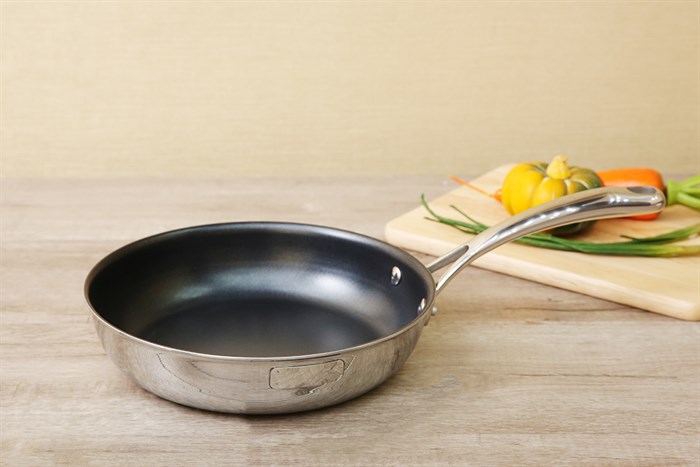 Chảo inox chống dính đáy từ 24 cm Elmich Tri-Max 2353738 Màu Bạc