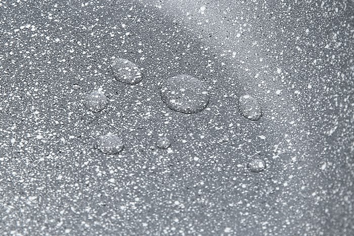 Chảo nhôm chống dính vân đá đáy từ 26 cm Happycook Aura AFP-26IH Màu Đen hồng