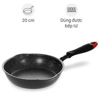 Chảo nhôm chống dính vân đá đáy từ 20 cm Kangaroo KG661XS