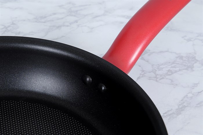 Chảo nhôm chống dính đáy từ 24 cm Tefal So Chef G1350495 Màu Đỏ