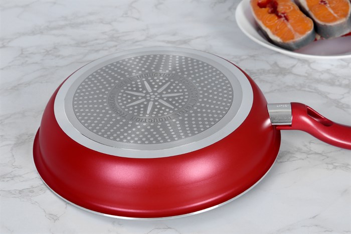 Chảo nhôm chống dính đáy từ 24 cm Tefal So Chef G1350495 Màu Đỏ