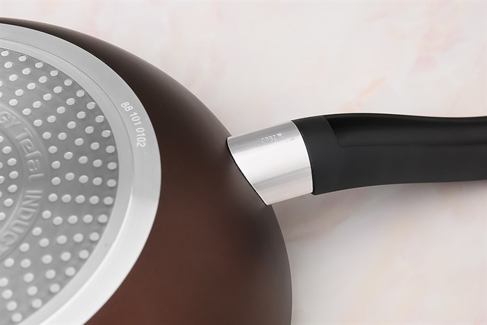 Chảo nhôm sâu chống dính đáy từ 26 cm Tefal G1437705 Màu Đen