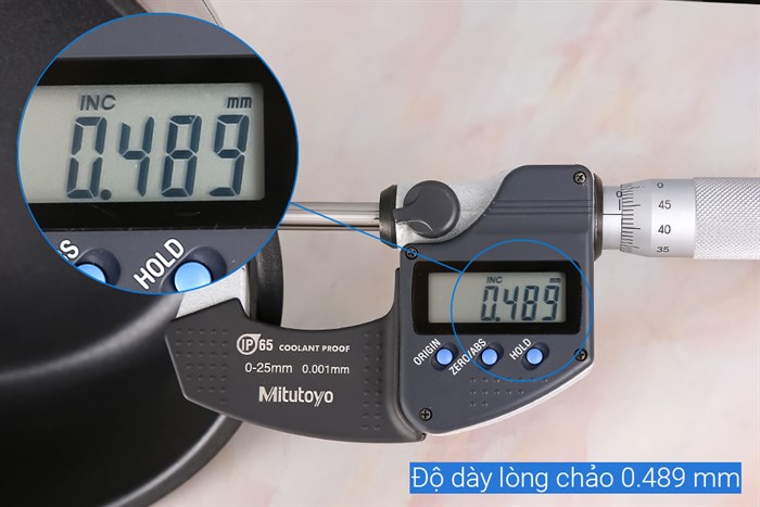 Chảo inox chống dính đáy từ 20 cm Delites CE002-20 Màu Inox