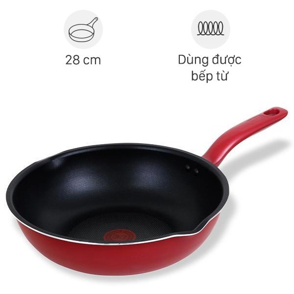 Chảo nhôm sâu chống dính đáy từ Tefal So Chef G1358695