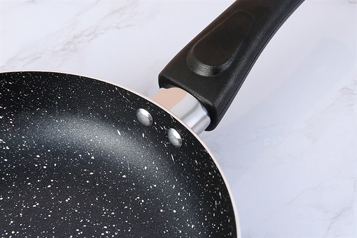 Chảo nhôm chống dính vân đá 20 cm Delites CE003-20 Màu Xanh lam