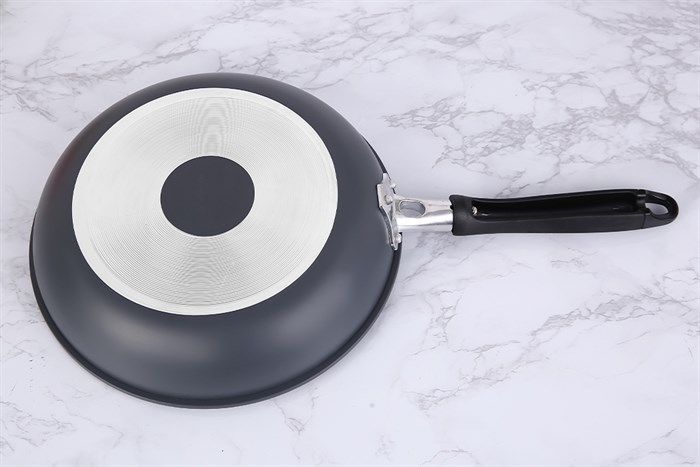 Chảo nhôm chống dính vân đá 26 cm Delites CS002-26 Màu Đen