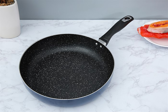 Chảo nhôm chống dính vân đá 30 cm DMX CE004-30 Màu Xanh lam