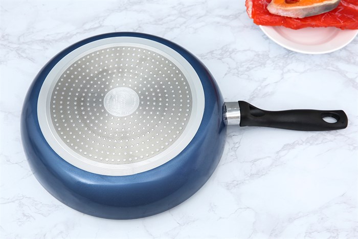 Chảo nhôm chống dính vân đá 30 cm DMX CE004-30 Màu Xanh lam