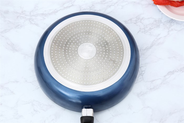 Chảo nhôm chống dính vân đá 30 cm DMX CE004-30 Màu Xanh lam