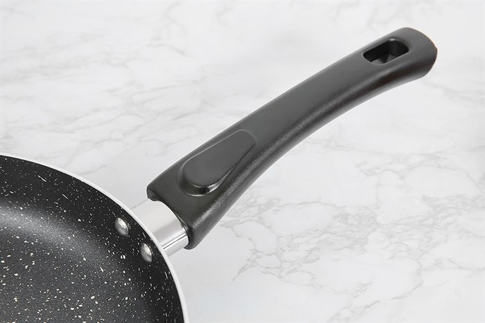 Chảo nhôm chống dính vân đá 24 cm Delites CE003-24 Màu Xanh Dương