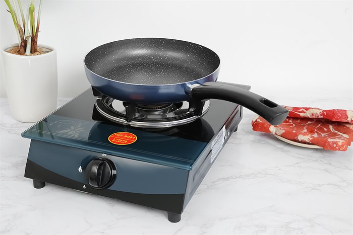 Chảo nhôm chống dính vân đá 24 cm Delites CE003-24