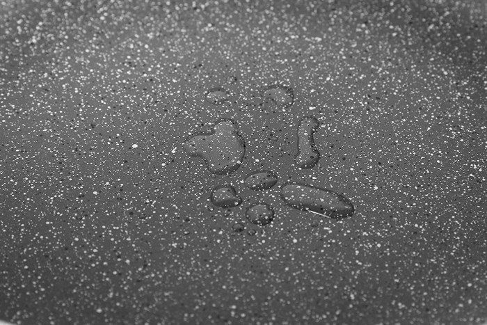 Chảo nhôm sâu chống dính vân đá đáy từ nắp kính 26 cm Delites CE005-26 Màu Xám