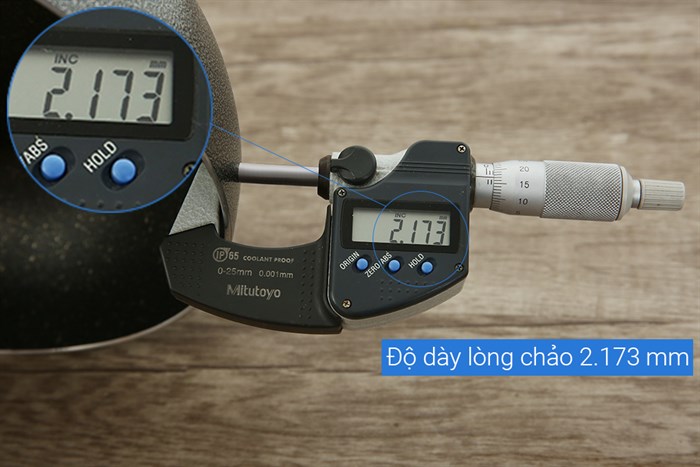 Chảo nhôm sâu chống dính vân đá đáy từ 26 cm Sunhouse SHS26MB Màu Đen