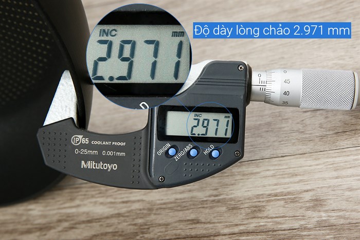 Chảo nhôm chống dính vân đá đáy từ 28 cm Tefal Ultimate G2680622 Màu Đen