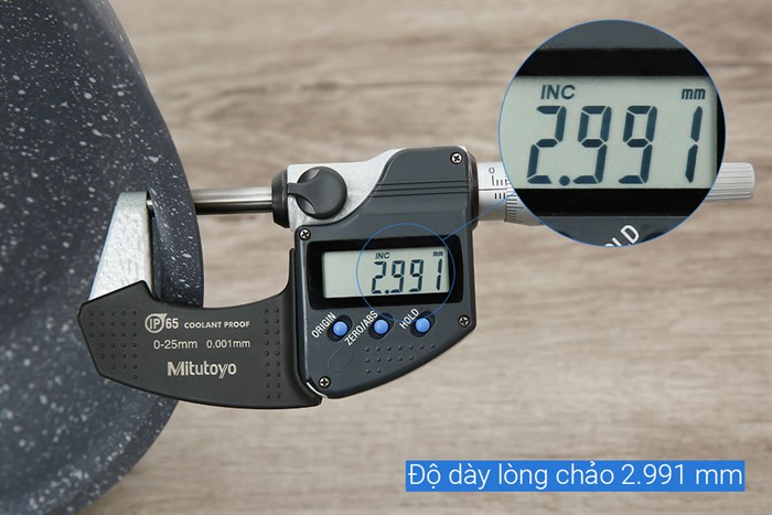 Chảo nhôm chống dính vân đá đáy từ 28 cm Tefal Cook Healthy G1340695 Màu Xám