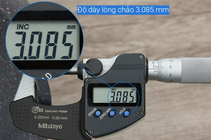 Chảo nhôm sâu chống dính vân đá đáy từ 28 cm Tefal Cook Healthy G1348695 Màu Xám