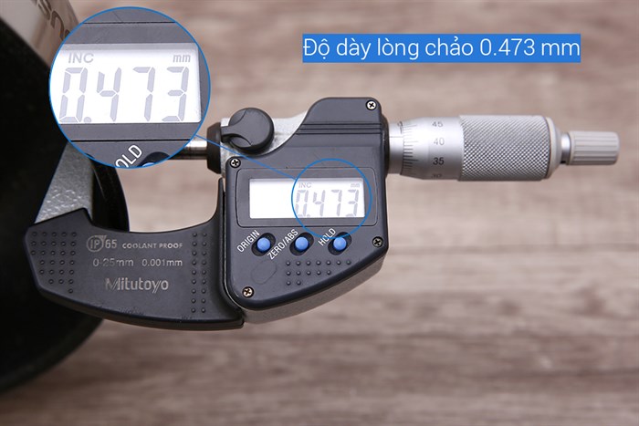 Chảo inox chống dính vân đá đáy từ 26 cm Sunhouse IN26M4 Màu Inox