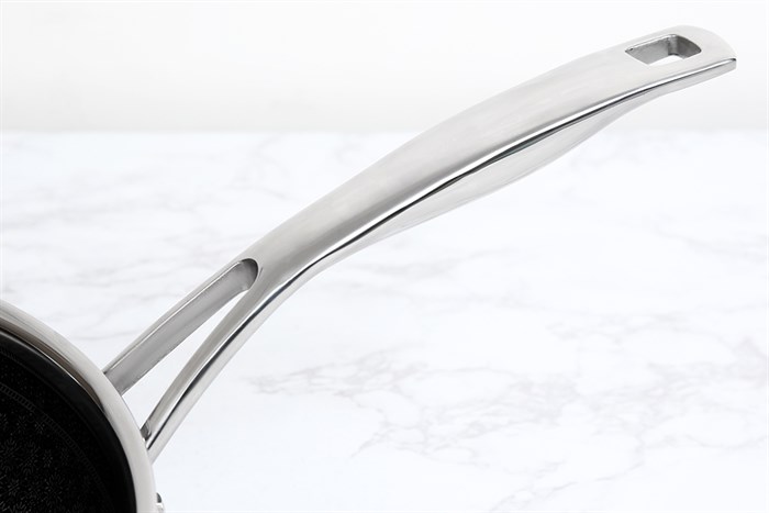 Chảo inox sâu chống dính đáy từ 28 cm Kims Cook N228M Màu Inox