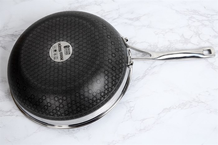Chảo inox sâu chống dính đáy từ 28 cm Kims Cook N228M Màu Inox