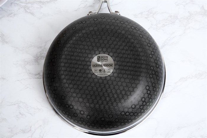 Chảo inox sâu chống dính đáy từ 28 cm Kims Cook N228M Màu Inox
